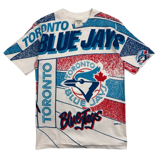 Vintage 90s Toronto Blue Jays AOP Tee