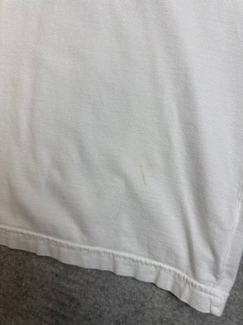 Chrome Hearts Hollywood Horseshoe Cross Pocket Tee White