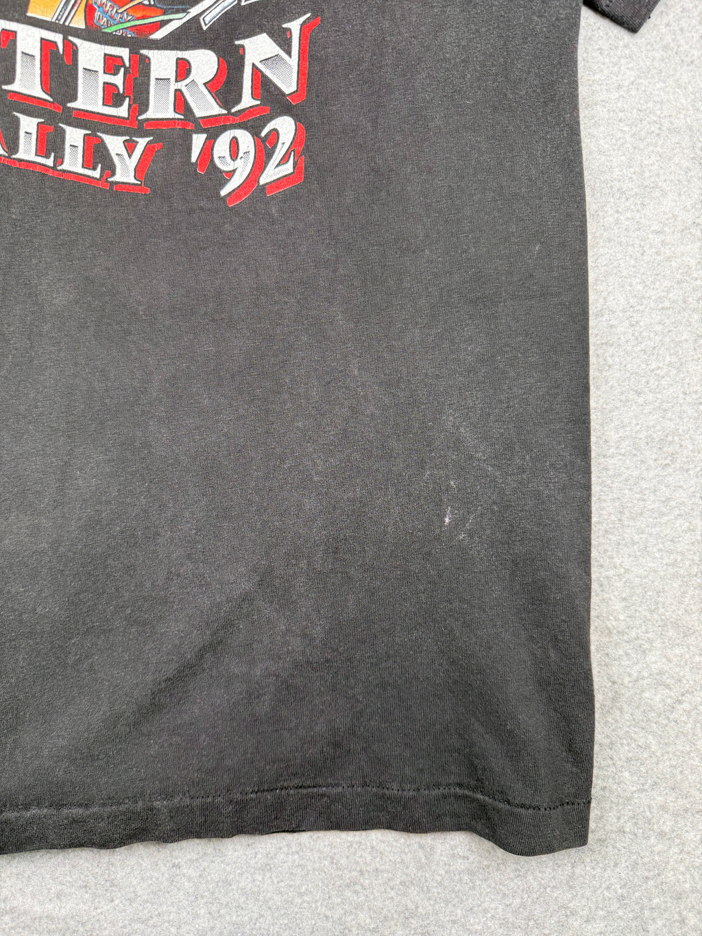 Vintage Harley Davidson Western Rally Tee Black