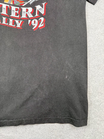 Vintage Harley Davidson Western Rally Tee Black