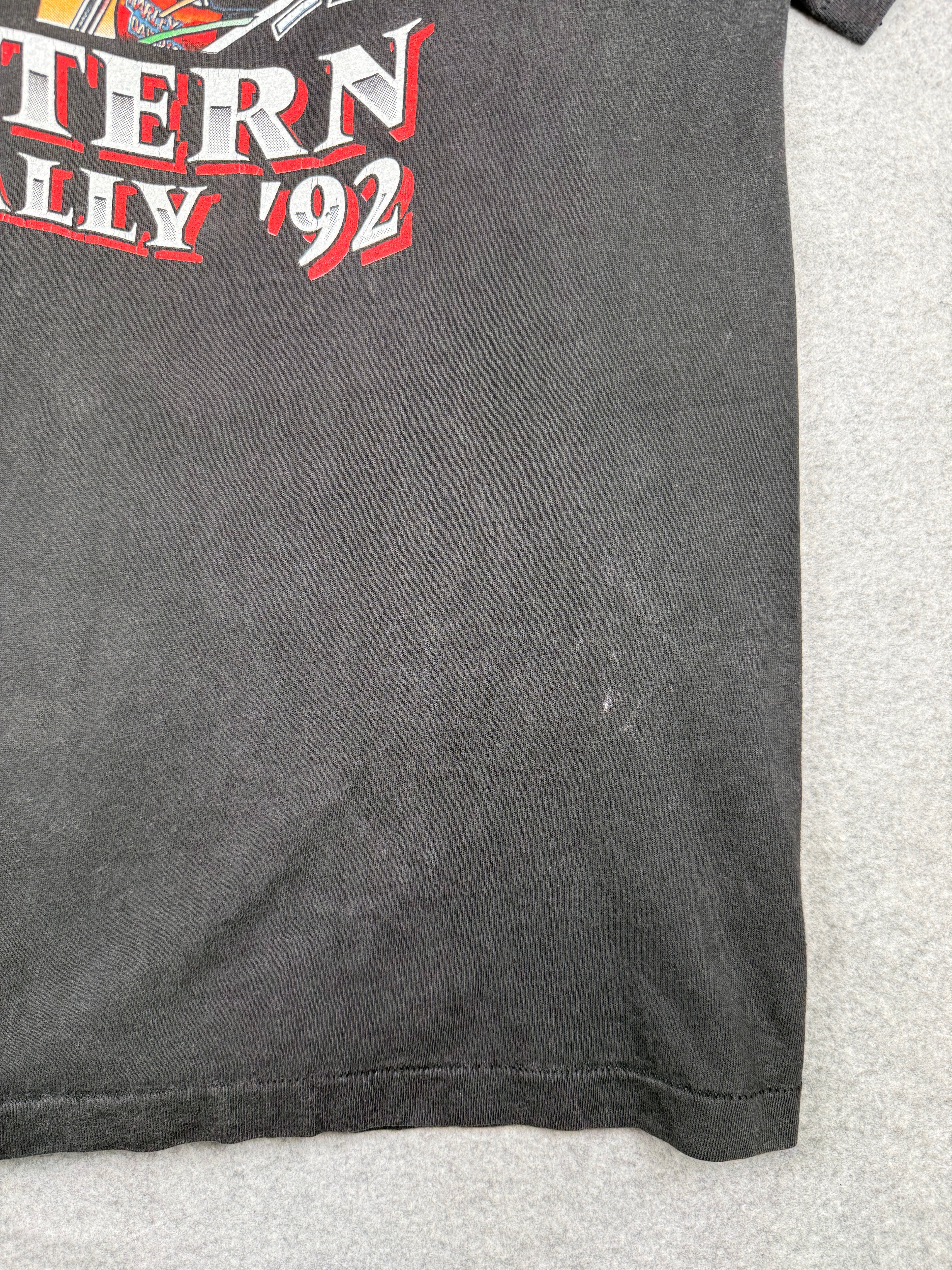 Vintage Harley Davidson Western Rally Tee Black