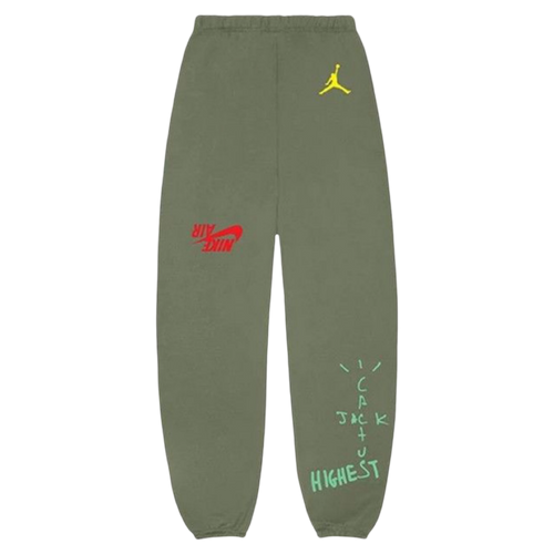 Travis Scott Jordan Cactus Jack Highest Sweatpant Olive | Vintage Clothing Store Canada