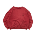 1990’s Vintage Stussy Warrior Man Sweatshirt Red
