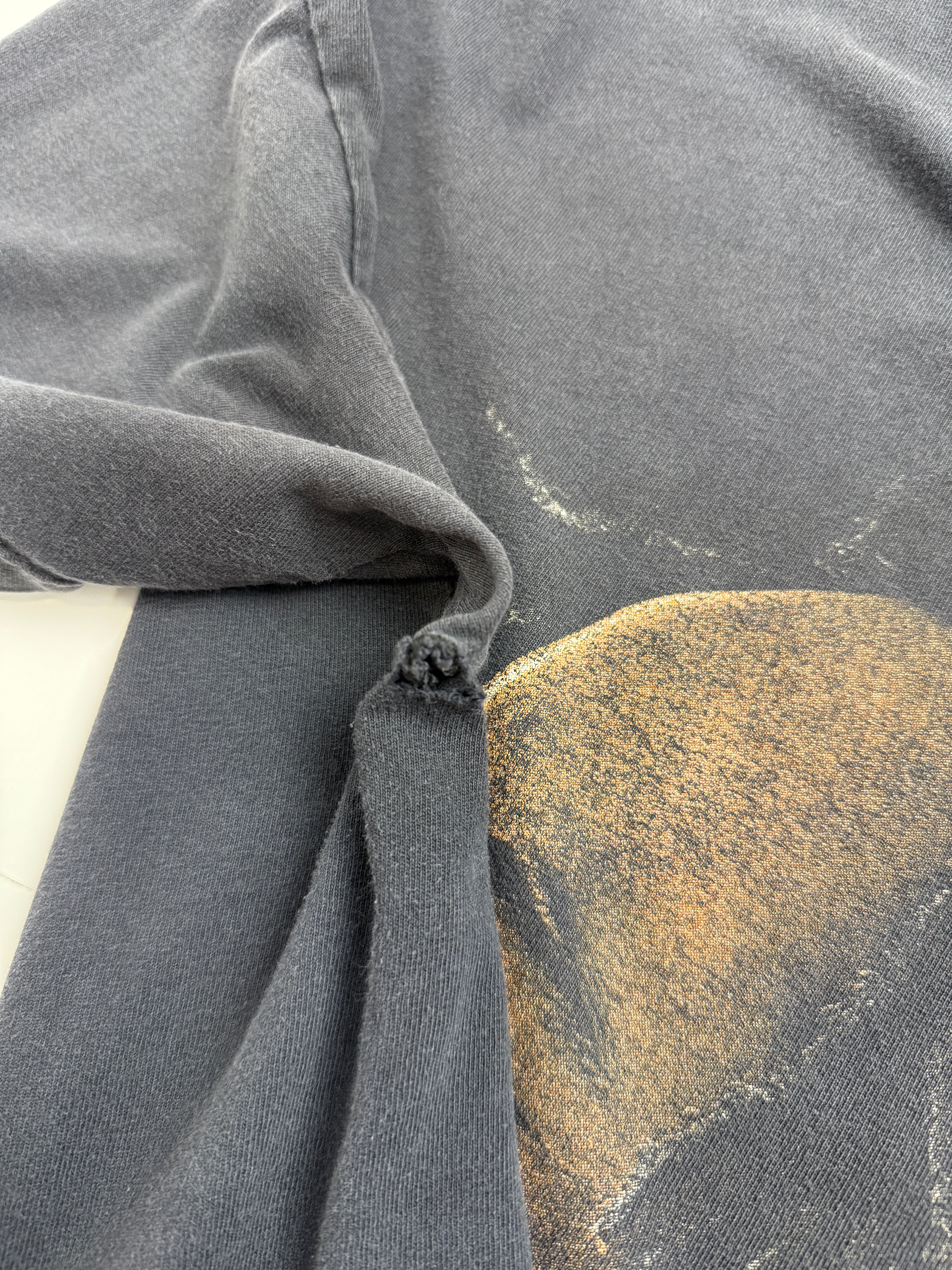 Vintage Bob Marley Faded Tee Black