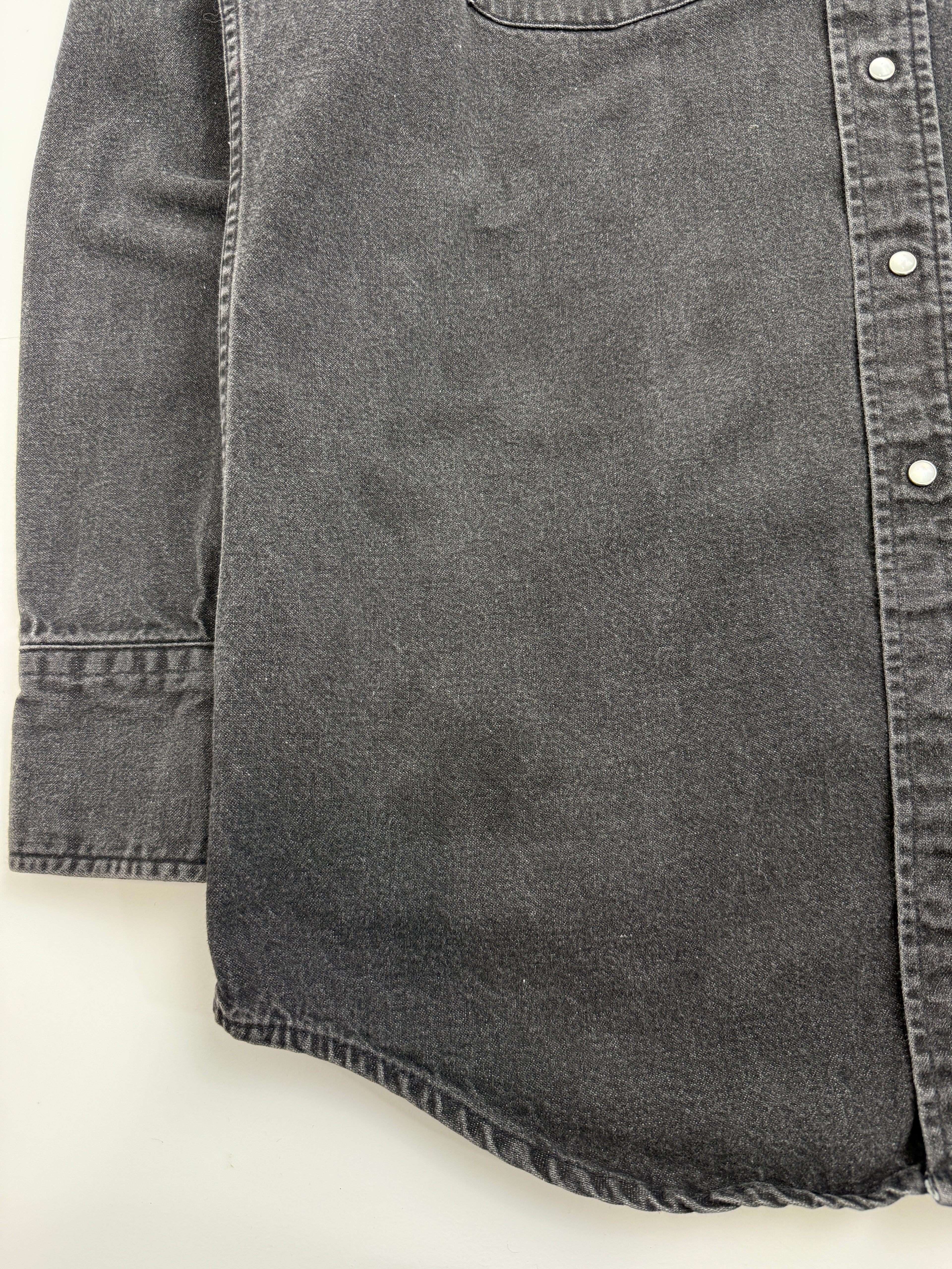 Vintage Carhartt Button-up L/S Shirt Black