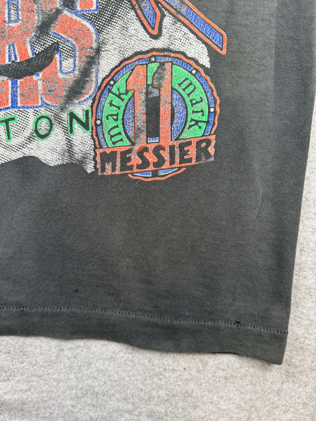 Vintage Edmonton Oilers Mark Messier Tee Black