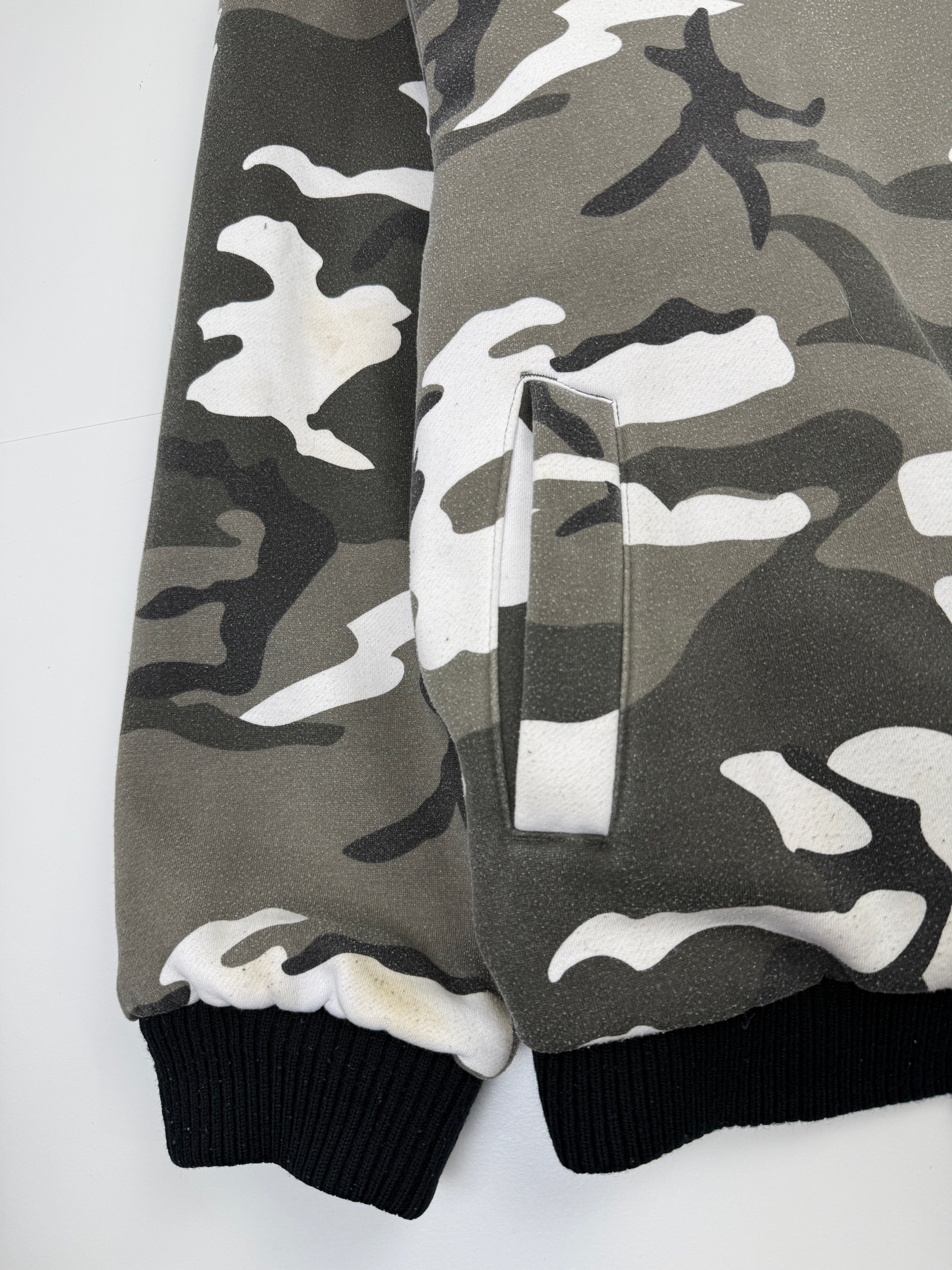 Vintage Karl Kani Reversible Camo Bomber Jacket