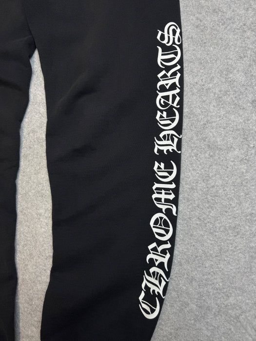 Chrome Hearts Scroll Logo Sweatpants Black | Vitnage Clothing Store Canada