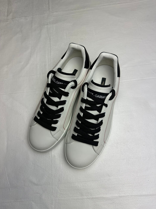 Dolce & Gabbana Portofino White Black (USED) | Vitnage Clothing Store Canada