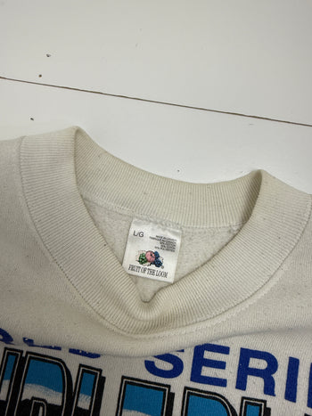 1993 Toronto Blue Jays World Series Double Play Sweatshirt White