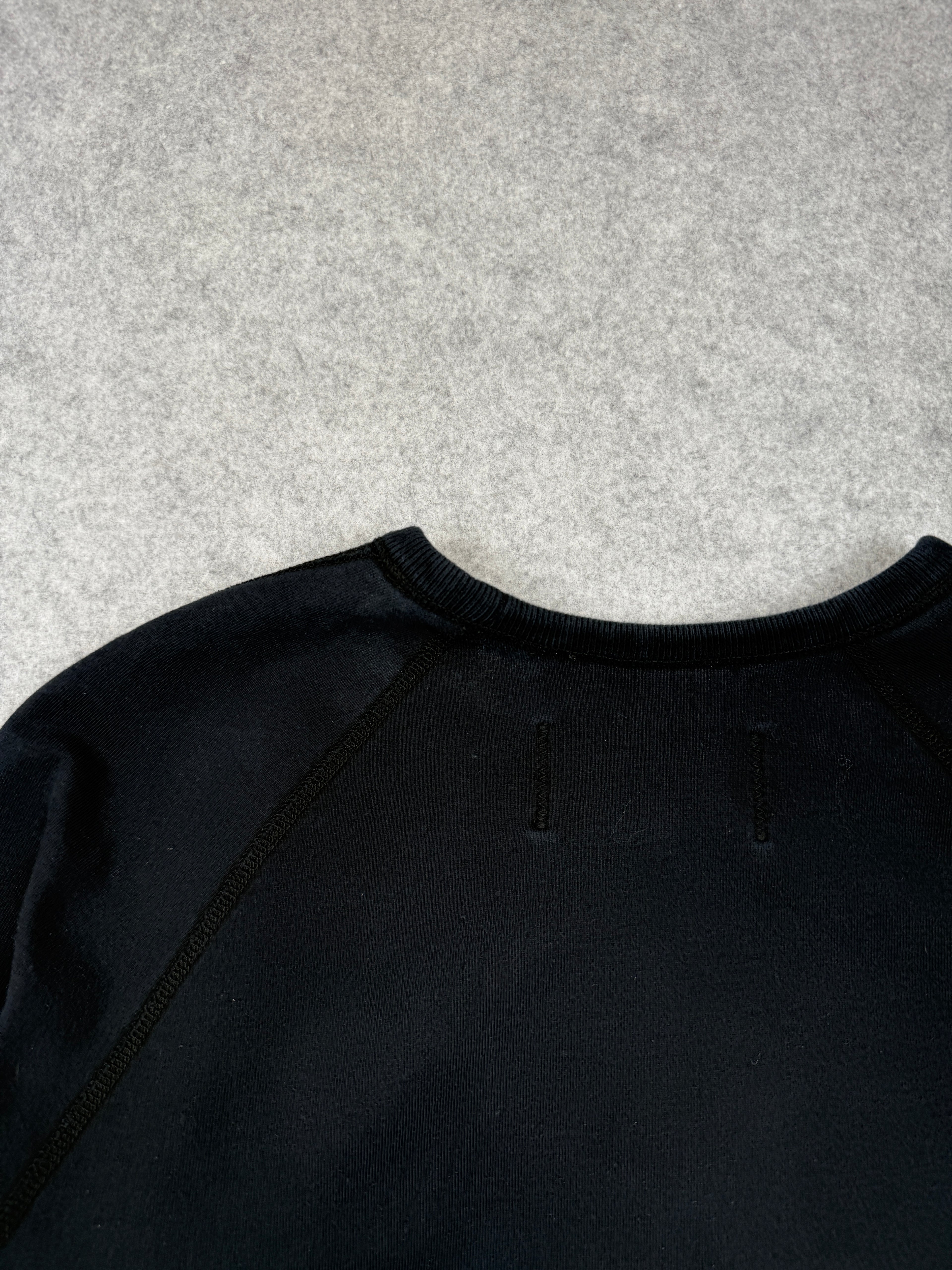Reigning Champ Side Zip Crewneck Black (USED)