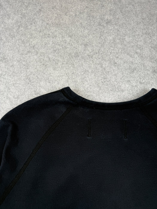Reigning Champ Side Zip Crewneck Black (USED) | Vitnage Clothing Store Canada