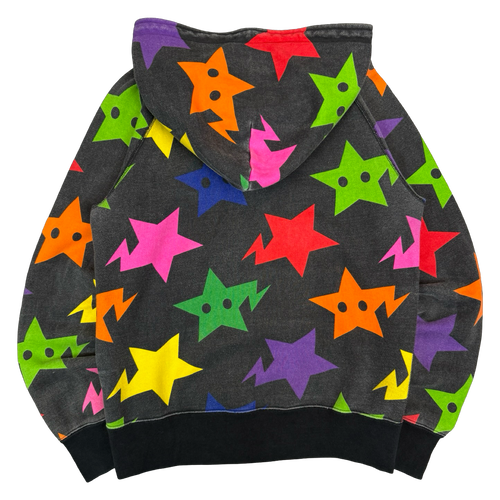 BAPE Sta Star Full Zip Hoodie Black/Multi (USED) | Vintage Clothing Store Canada