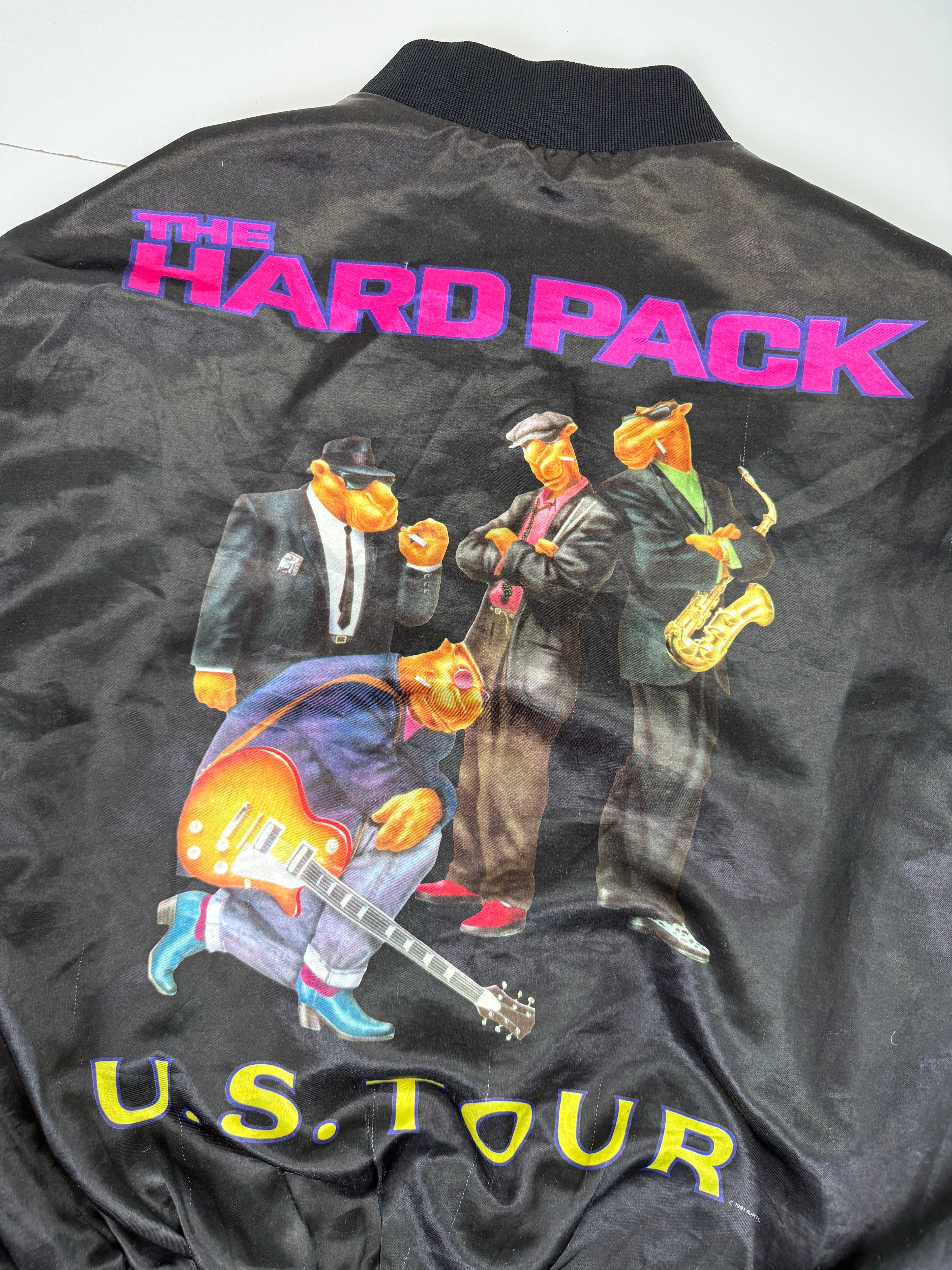 Vintage 90’s Camel The Hard Pack U.S Tour Jacket Black