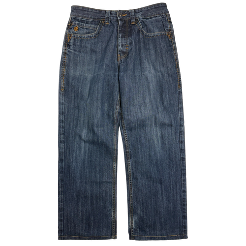 Rocawear Back Pocket Embroidered Custom Fit Denim Pants | Vintage Clothing Store Canada