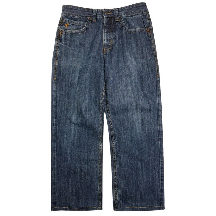 Rocawear Back Pocket Embroidered Custom Fit Denim Pants | Vitnage Clothing Store Canada