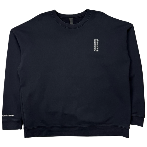 Chrome Hearts Vertical Logo Sweatshirt | Vintage Clothing Store Canada