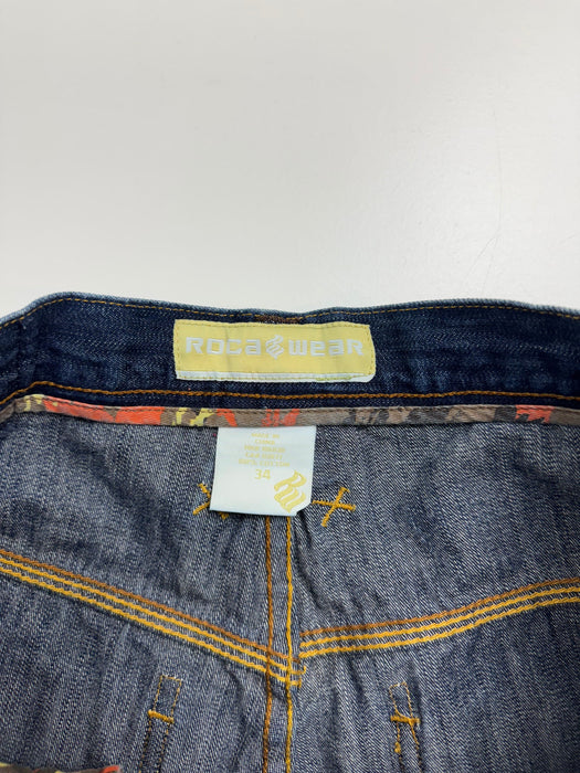 Vintage Y2k Rocawear Denim Pants | Vitnage Clothing Store Canada