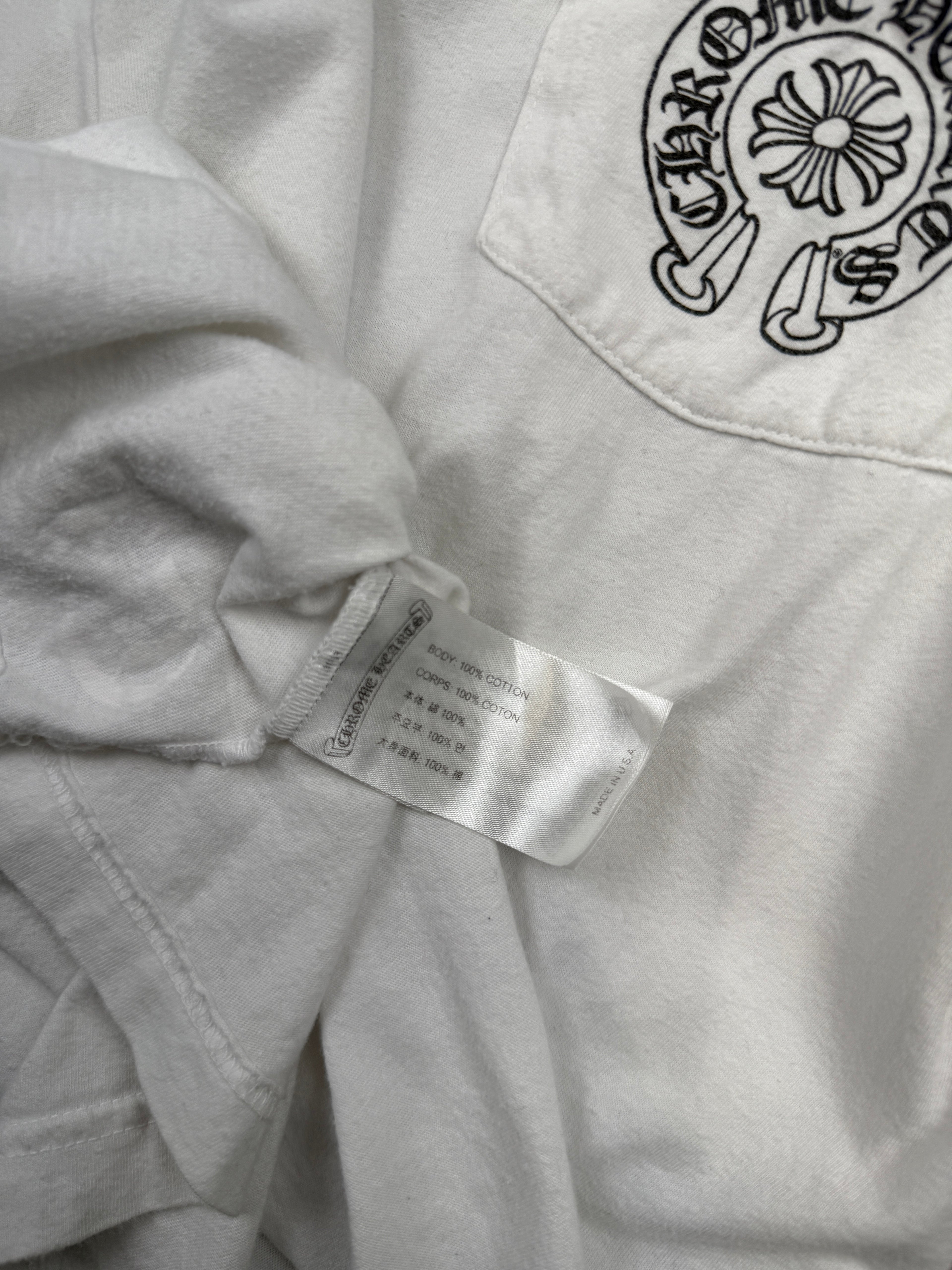 Chrome Hearts Horseshoe Pocket Tee White