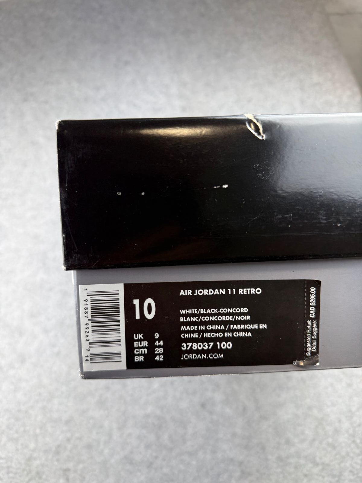 Air Jordan 11 Retro Concord 2018 (USED)