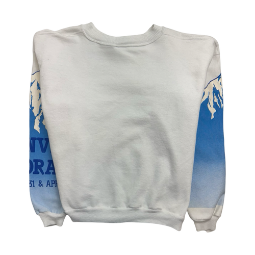 Vintage 90s NCAA FInal Four Sweatshirt White | Vintage Clothing Store Canada