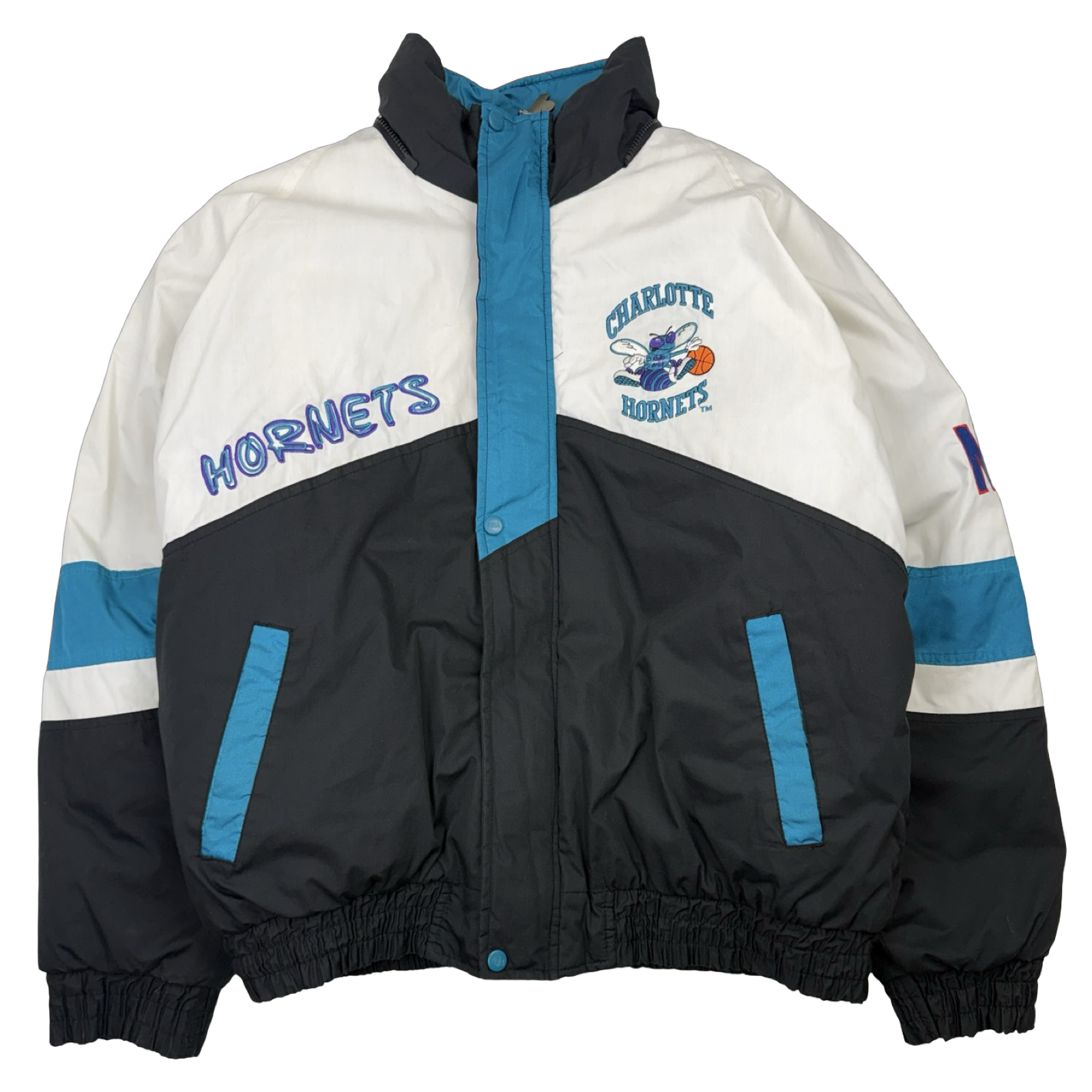 Vintage Pro Player Charlotte Hornets Insulated Jacket