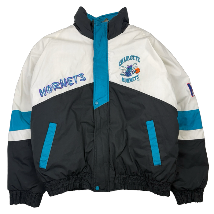 Vintage Pro Player Charlotte Hornets Insulated Jacket | Vitnage Clothing Store Canada