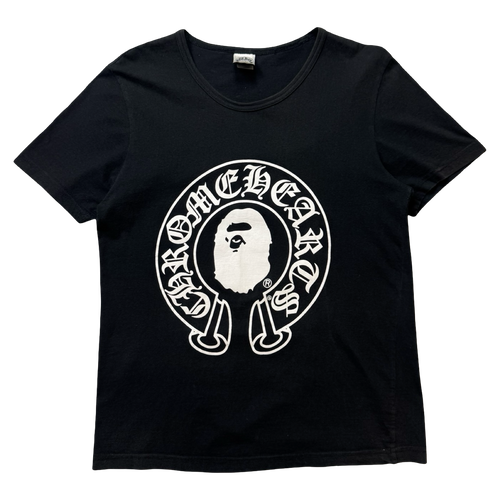 Chrome Hearts x Bape horse shoe T-shirt | Vintage Clothing Store Canada