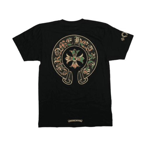 Chrome Hearts Camo Cross Pocket Tee Black | Vintage Clothing Store Canada