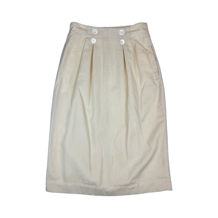 Women’s Christian Dior Separates Wool Skirt Beige | Vitnage Clothing Store Canada
