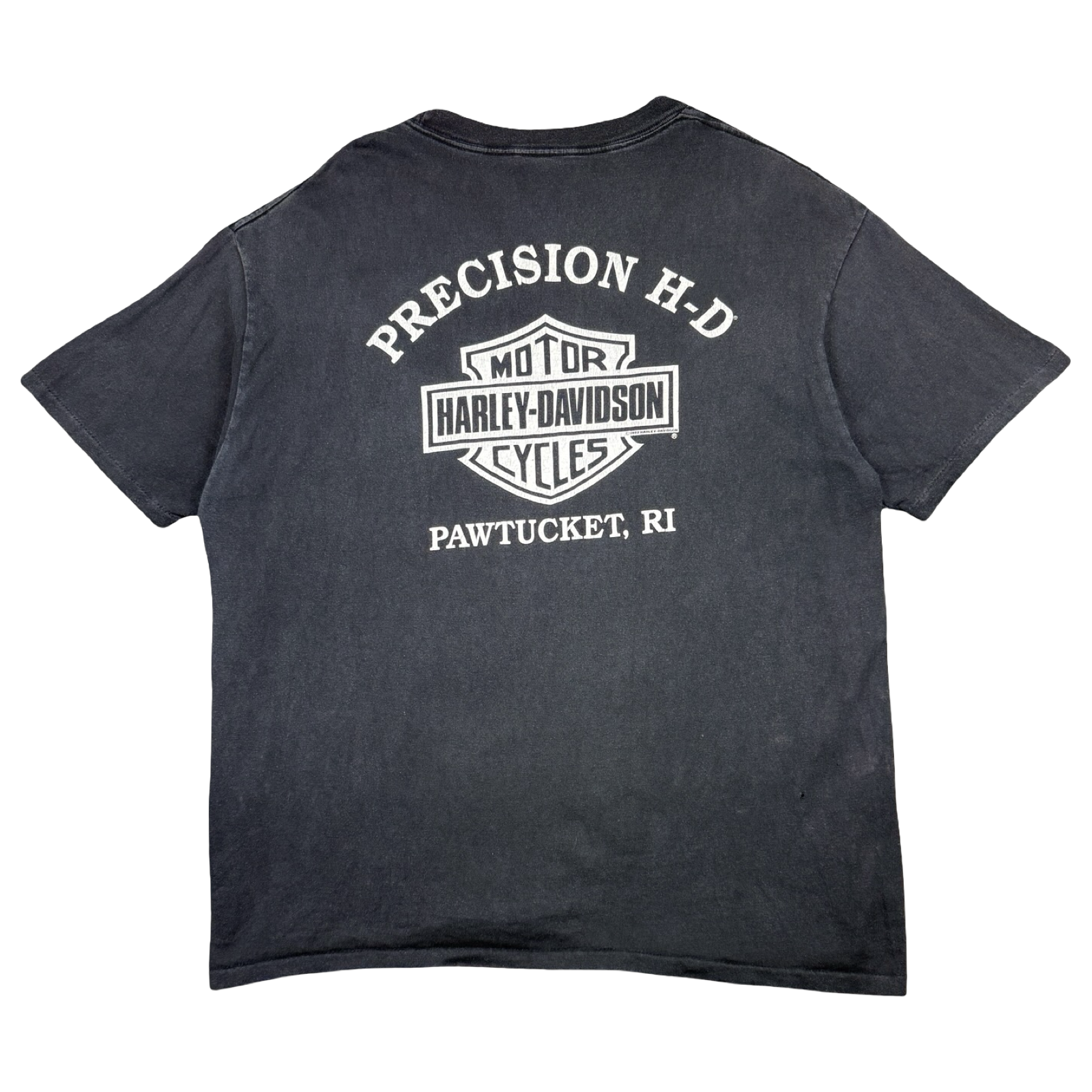 Vintage Harley Davidson Full Deck Tee Black
