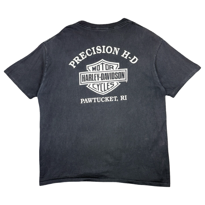 Vintage Harley Davidson Full Deck Tee Black | Vitnage Clothing Store Canada