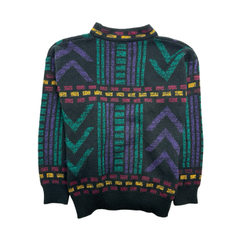 (M) Vintage Multi Coloured Knit Sweater