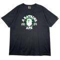 Vintage BAPE 2005 College Tee Black