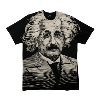 Vintage 90’s Albert Einstein Tee Black