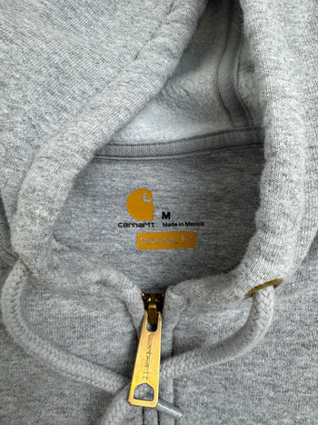 Carhartt Zip-Up Hoodie Grey
