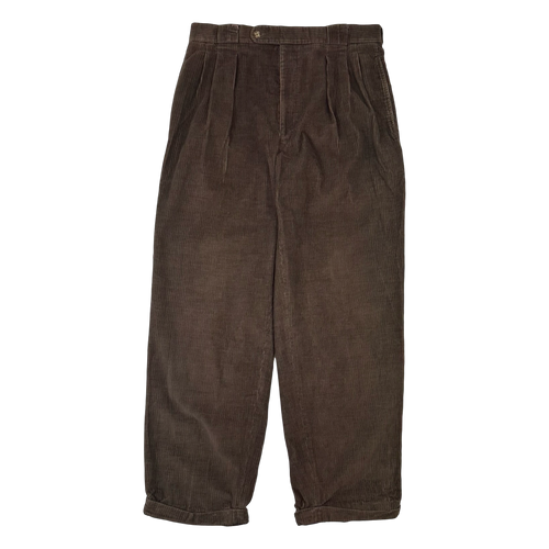 Vintage Corduroy Pants Brown | Vintage Clothing Store Canada