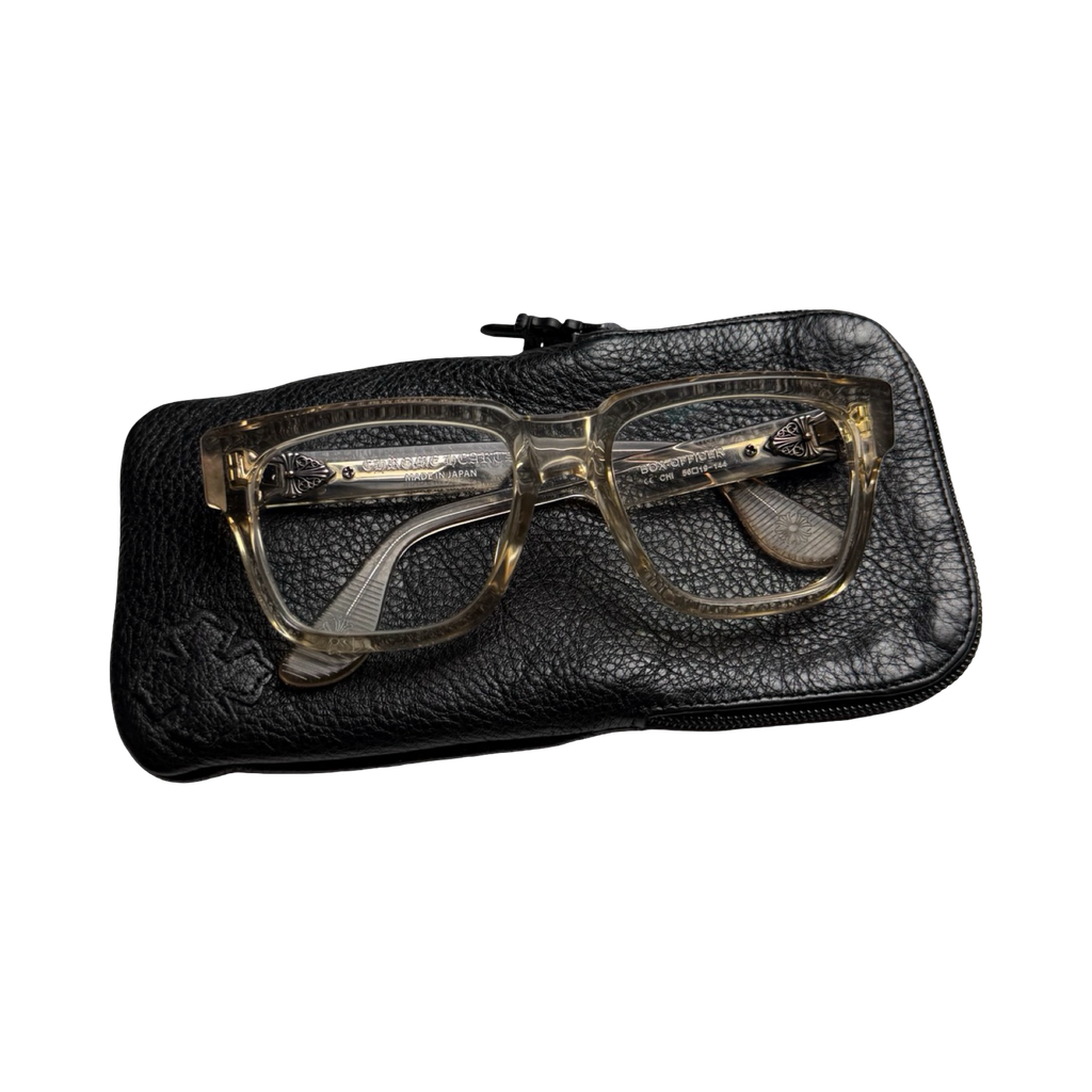 Chrome Hearts Box Officer Glasses Clear