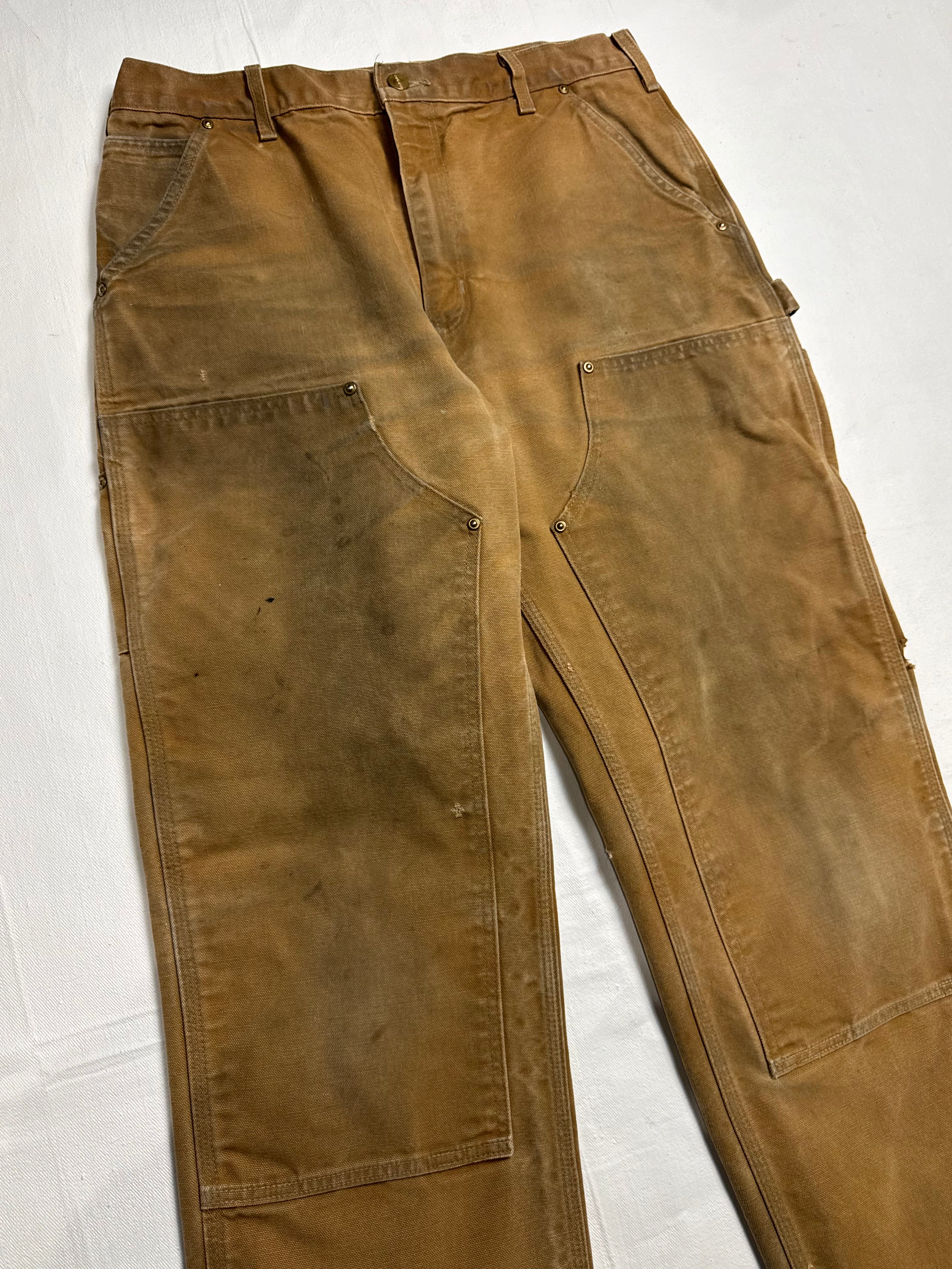 Carhartt Double Knee Carpenter Pants Khaki