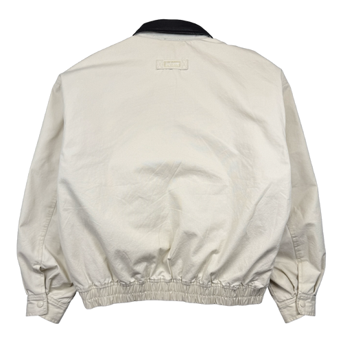 Supreme Leather Collar Utility Jacket Stone (USED) | Vintage Clothing Store Canada