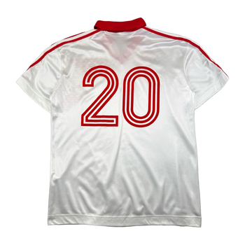 Vintage 90's Adidas Olypmics Morocco Soccer Jersey White