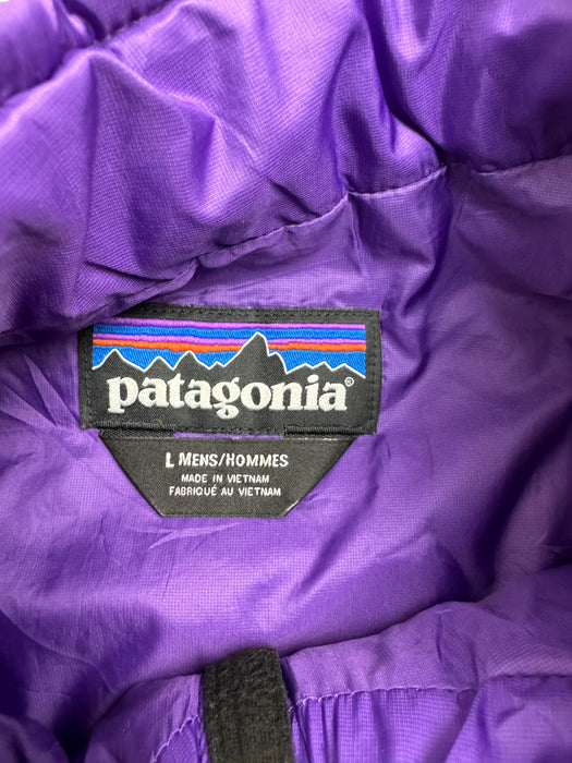 (L) Patagonia Micro Puffer Zip-Up Vest Purple | Vitnage Clothing Store Canada