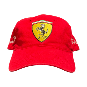 Vintage Ferrari Red Cap