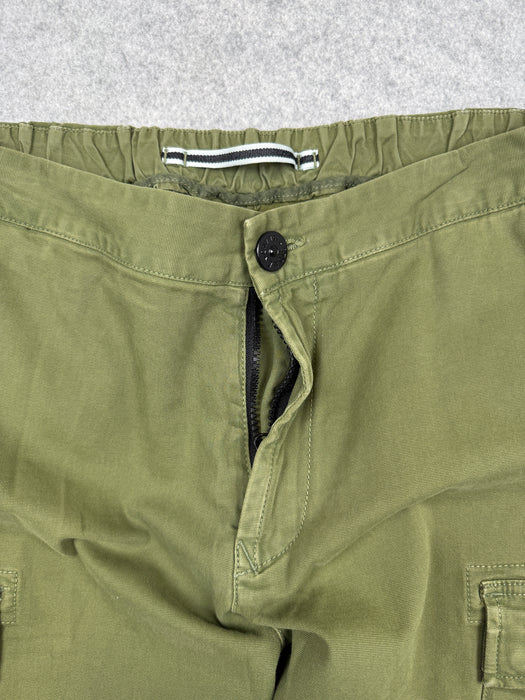 Stone Island Cargo Pants Olive (USED) | Vitnage Clothing Store Canada