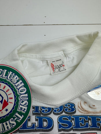 (M) Vintage '93 Toronto World Champs Tee White