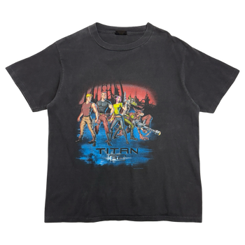 Vintage 90's Titan A.E Movie Tee Black