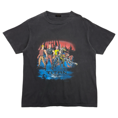 Vintage 90's Titan A.E Movie Tee Black | Vintage Clothing Store Canada