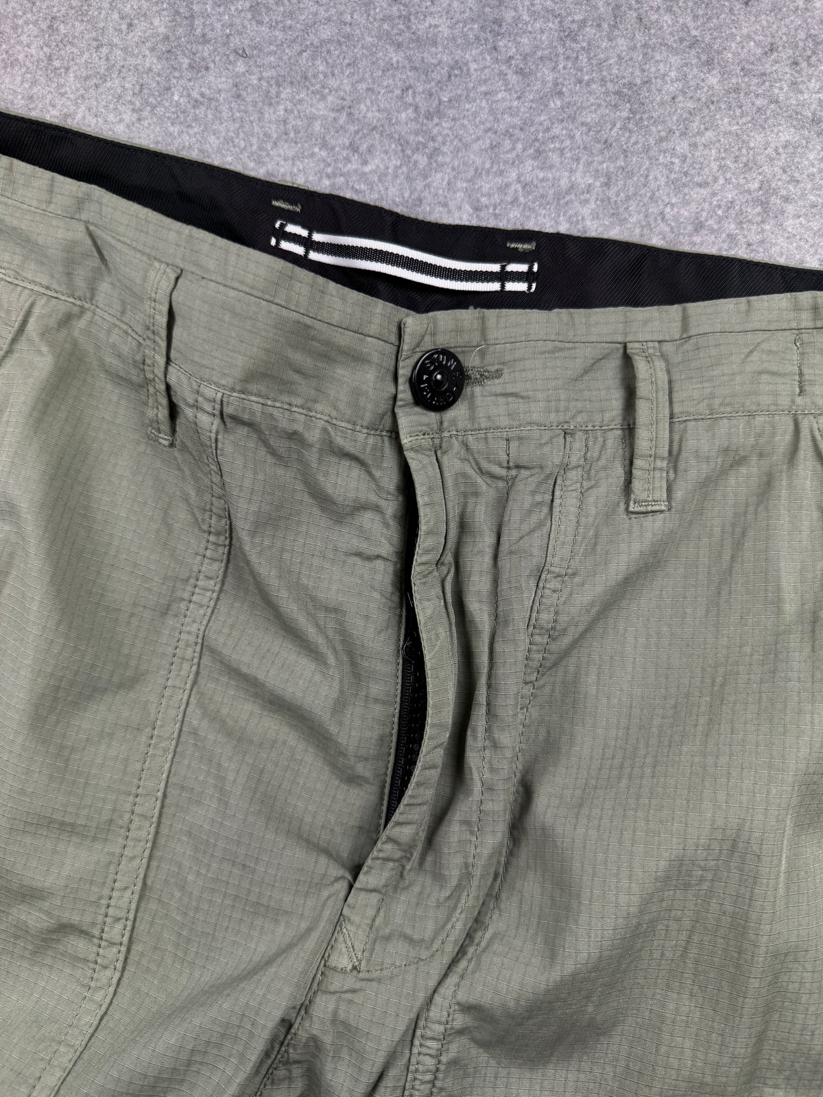 Stone Island Tapered Cargo Pants Green (USED)