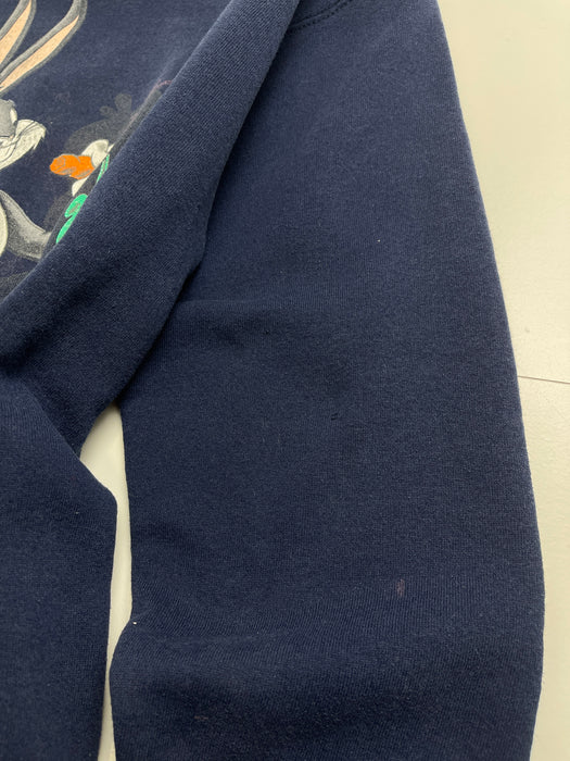 (S) Vintage '93 Bugs Bunny Sweatshirt Navy | Vitnage Clothing Store Canada