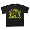 Vlone x Nav DPBA 2 Jagged T-Shirt Black/Yellow